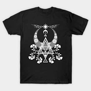 MOON AND TRIANGLES T-Shirt